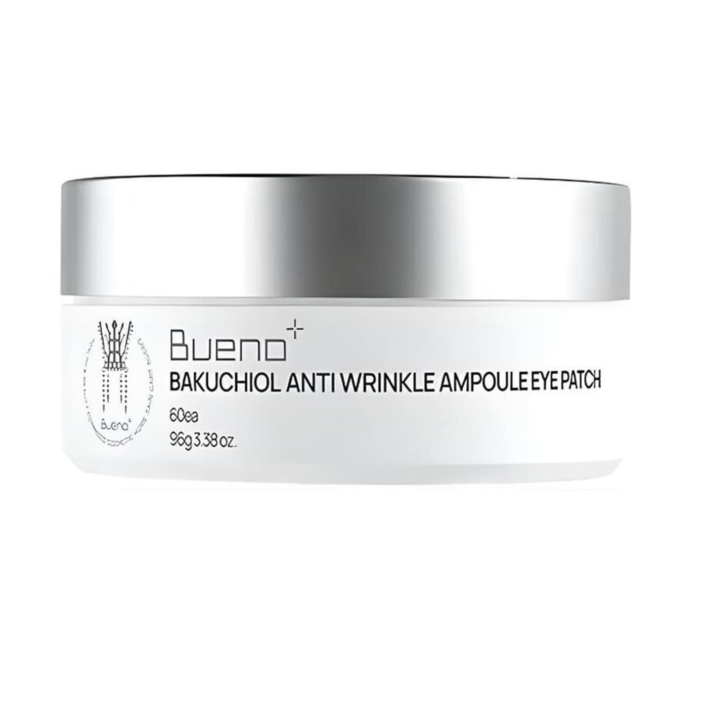 

Патчі для шкіри навколо очей Bueno Bakuchiol Anti Wrinkle Ampoule Eye Patch, 60 шт