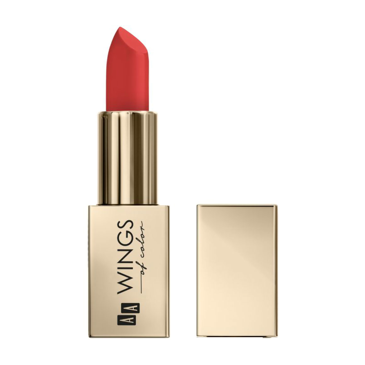 

Помада для губ AA Wings of Color Creamy Care Lipstick, 08 Poppy Red, 3.5 г