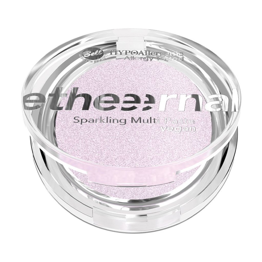 

Кремовий хайлайтер для обличчя та тіла Bell HypoAllergenic Ethernal Sparkling Multi Paste 02 Unseen, 5 г
