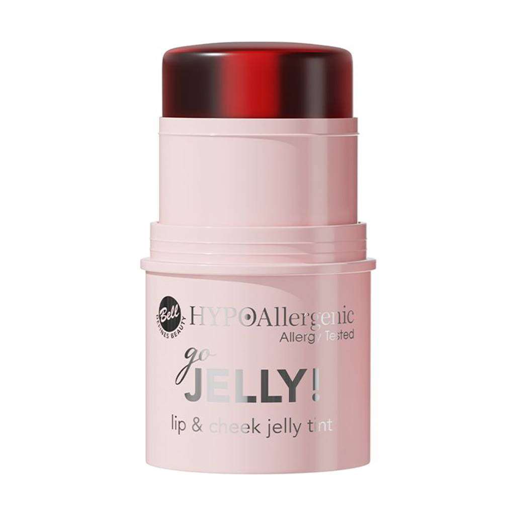 

Тінт для губ та щік Bell HypoAllergenic Go Jelly! Lip & Cheek Jelly Tint 01 Nice, 7.5 г