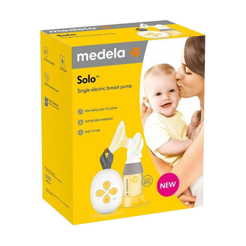 

Одинарний електричний молоковідсмоктувач Medela Solo Single Electric Breast Pump (101045514)