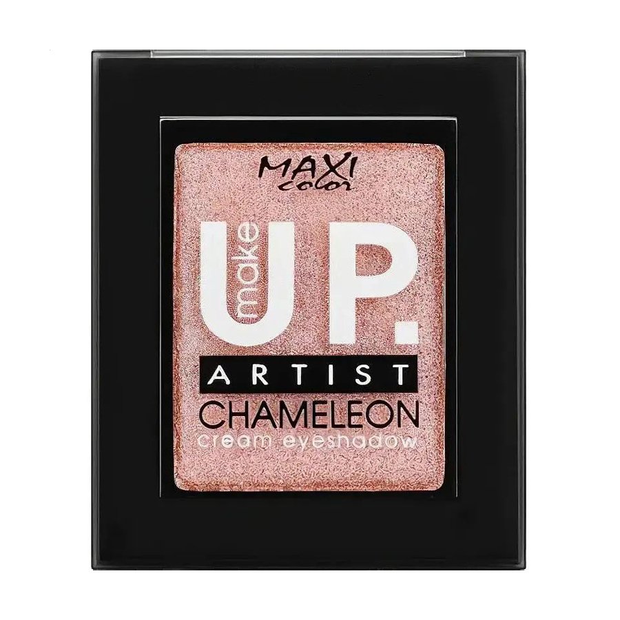 

Тіні для повік Maxi Color Make Up Artist Chameleon Cream Eyeshadow 01 Золота троянда, 2.5 г