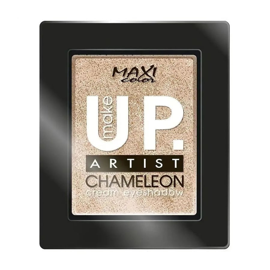 

Тіні для повік Maxi Color Make Up Artist Chameleon Cream Eyeshadow 02 Мідне сяйво, 2.5 г