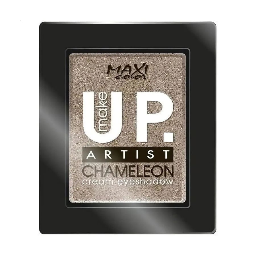 

Тіні для повік Maxi Color Make Up Artist Chameleon Cream Eyeshadow 06 Шоколадний коктейль, 2.5 г