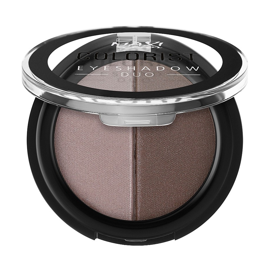 

Тіні для повік Maxi Color Colorist Eyeshadow Duo 06 Сяючий нюд, 3 г