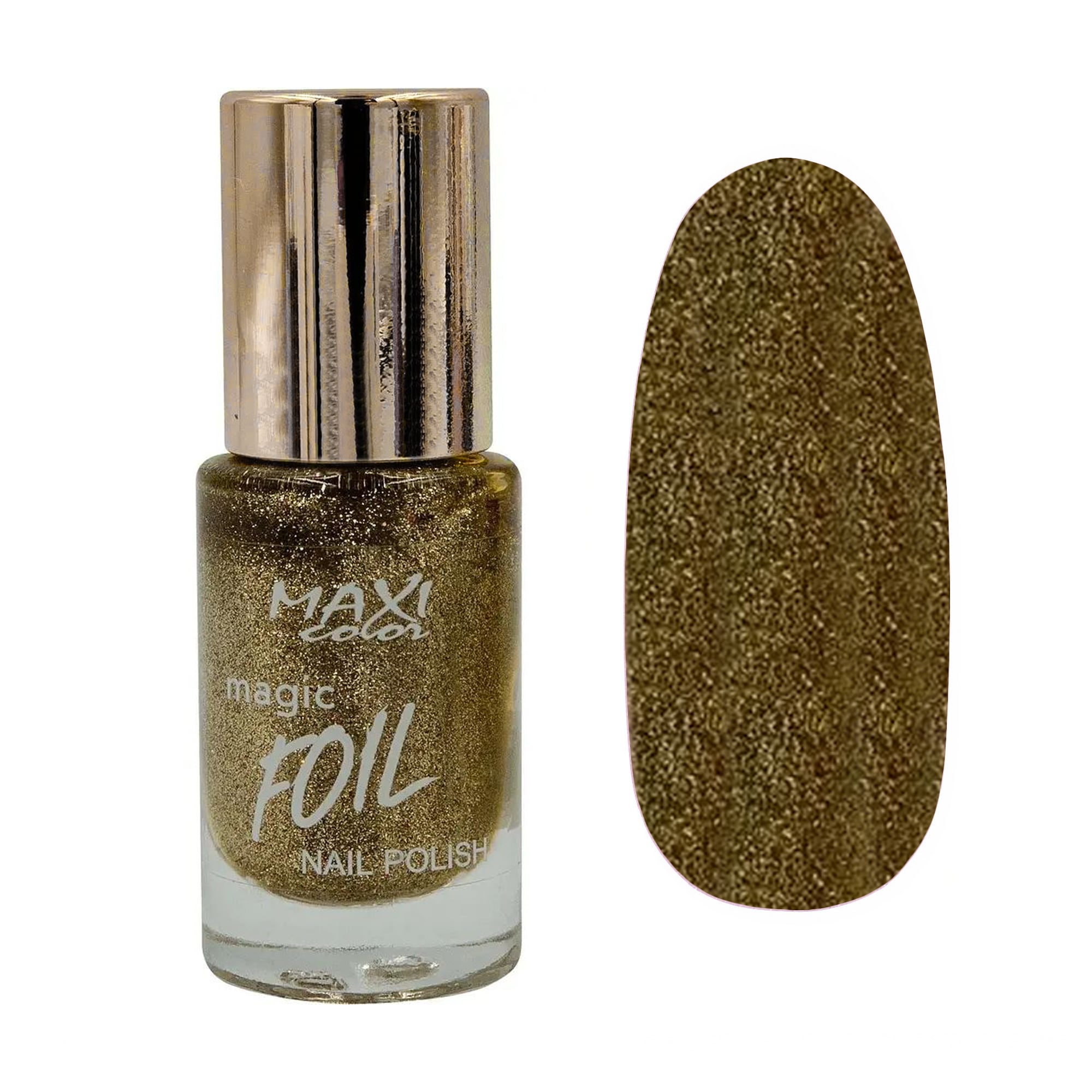 

Лак для нігтів Maxi Color Magic Foil Nail Polish 01, 10 мл