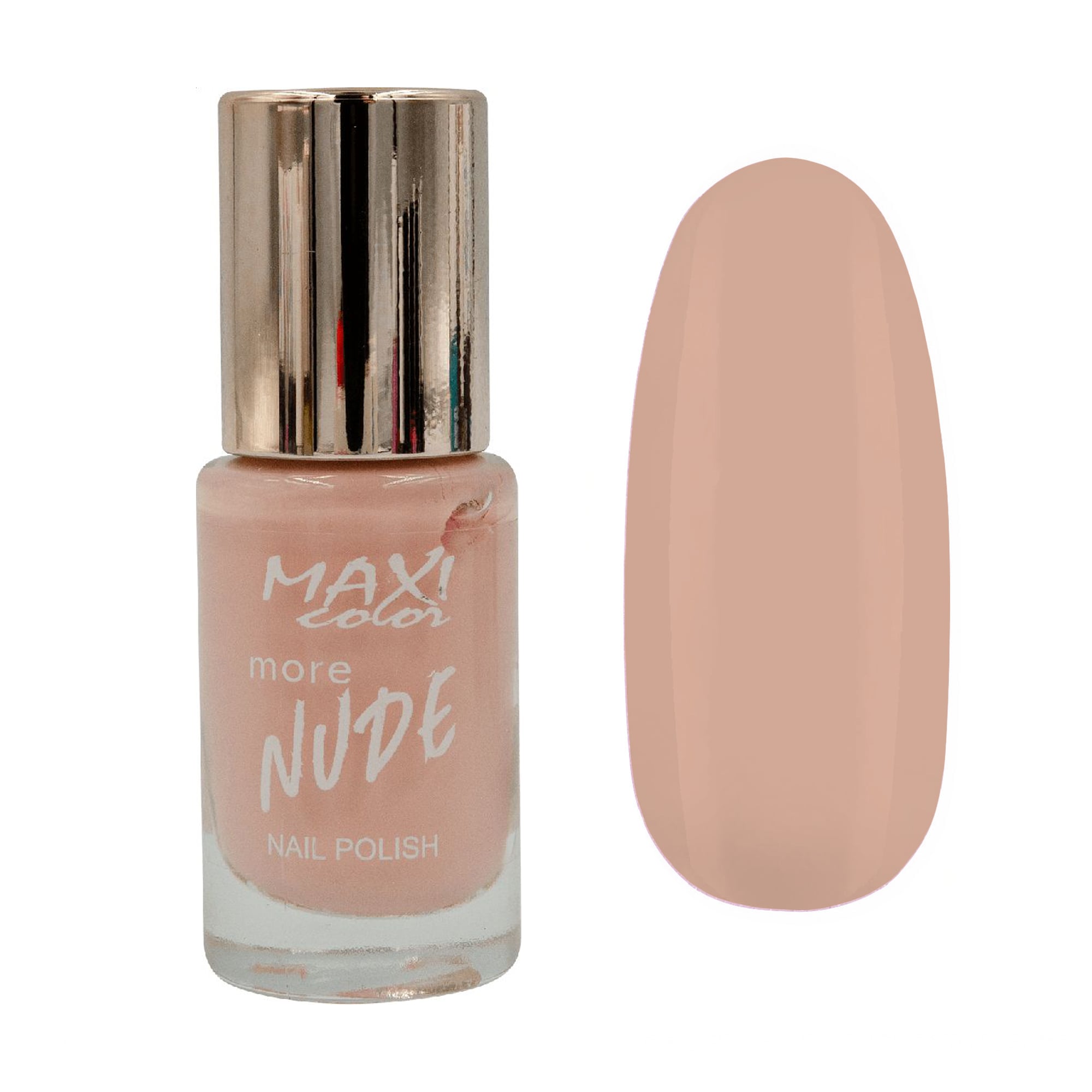 

Лак для нігтів Maxi Color More Nude Nail Polish 02, 10 мл