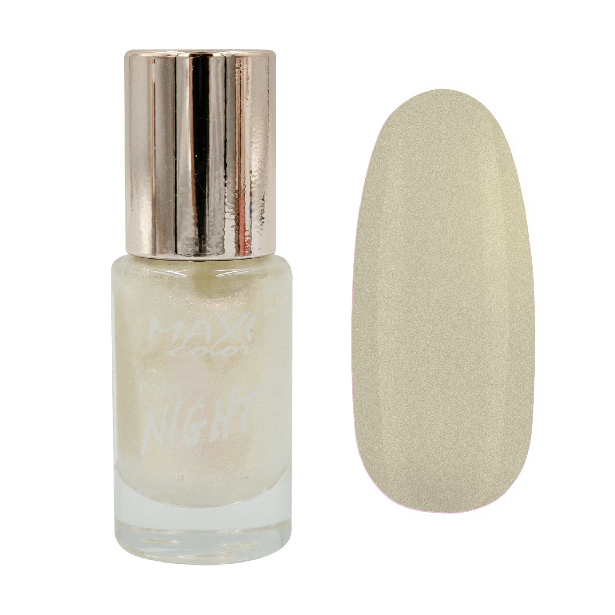 Лак для нігтів Maxi Color Polar Night Nail Polish 01, 10 мл