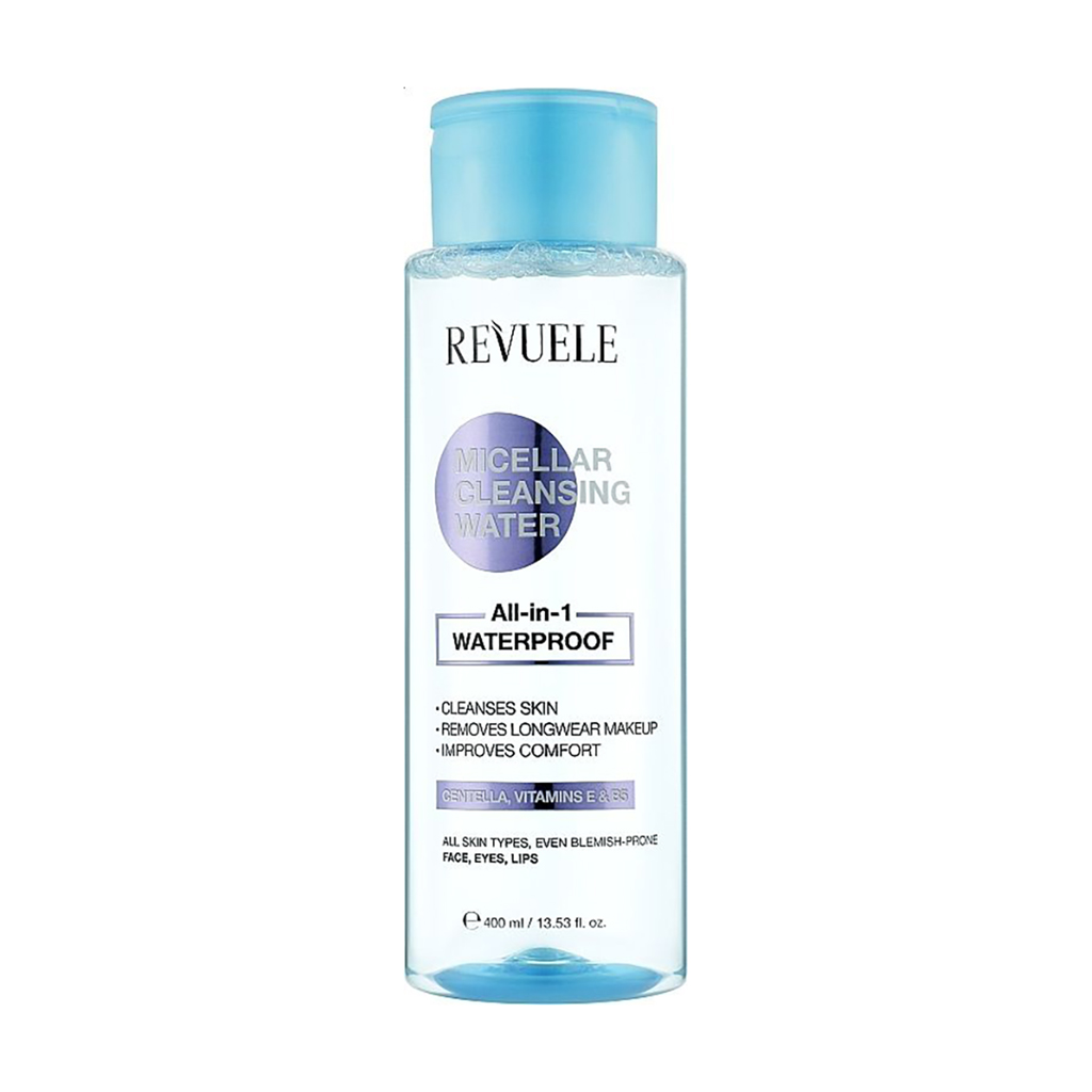 

Міцелярна вода Revuele Micellar Cleansing Water All-In-1 Waterproof, 400 мл