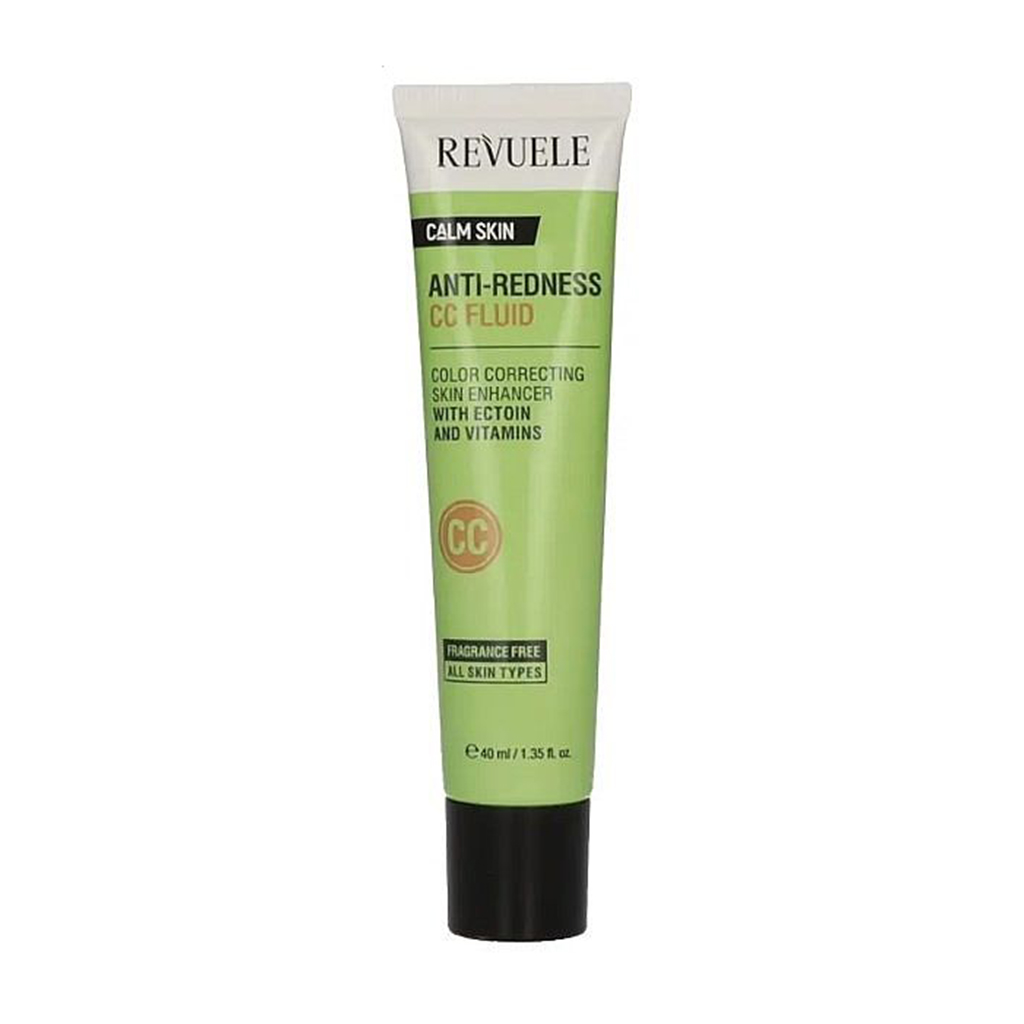 

Уцінка! CC-флюїд для обличчя Revuele Anti-Redness CC Fluid проти почервоніння, 40 мл
