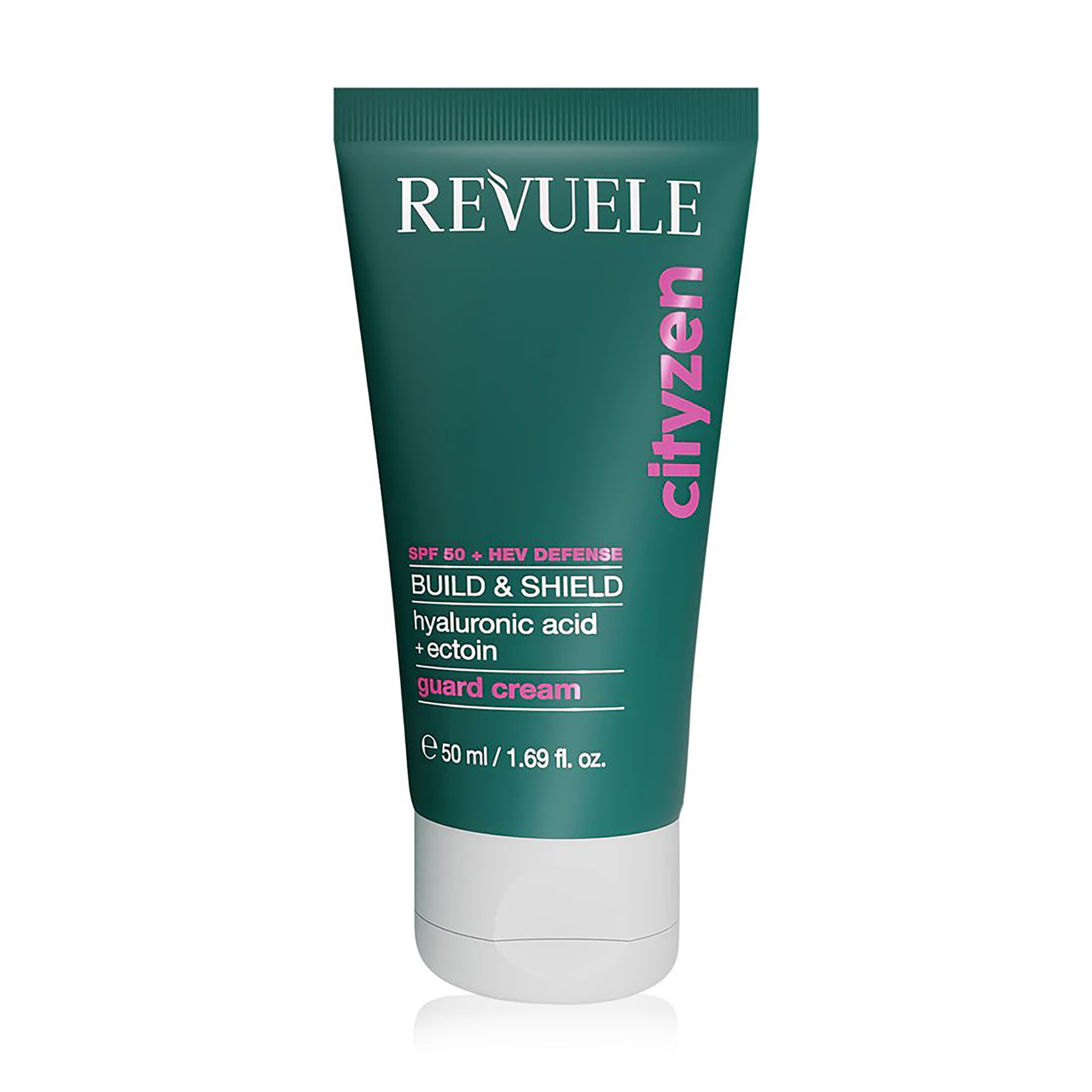 

Сонцезахисний крем для обличчя Revuele Cityzen Build & Shield Guard Cream, SPF 50, 50 мл