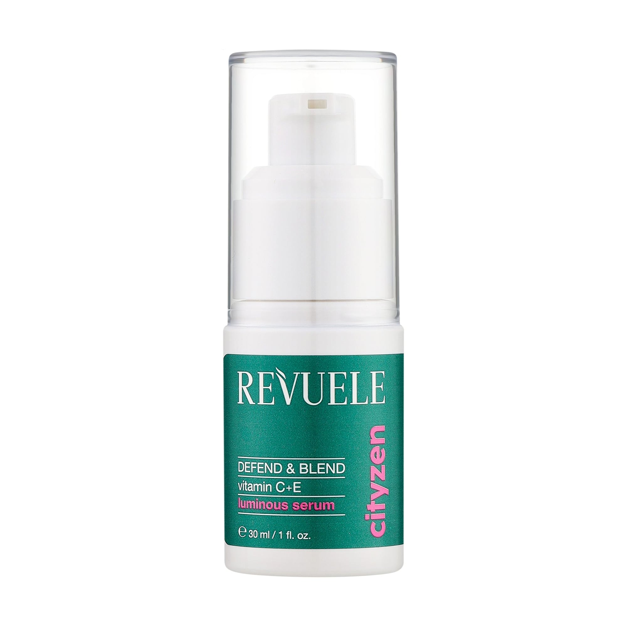

Сироватка для обличчя Revuele Cityzen Defend & Blend Luminous Serum для сяяння шкіри, 30 мл