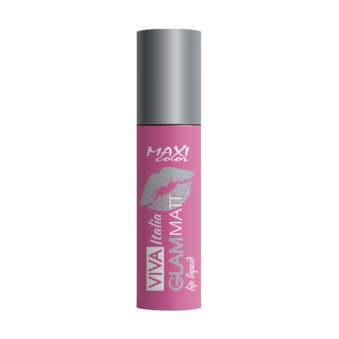 

Рідка матова помада для губ Maxi Color Viva Italia Glam Matt Lip Liquid 06 Витримане бордо, 5 г