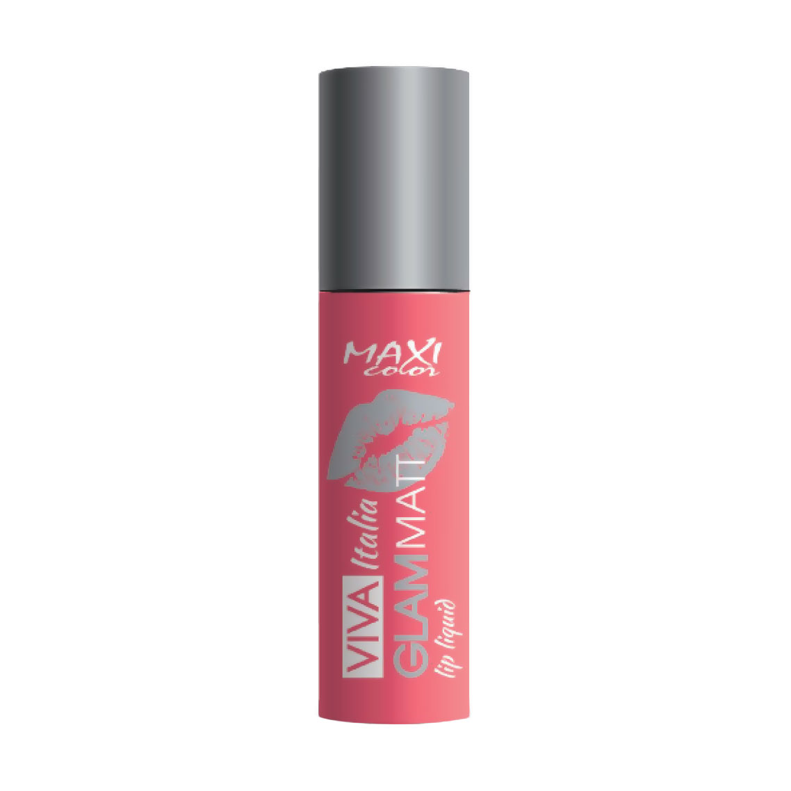 

Рідка матова помада для губ Maxi Color Viva Italia Glam Matt Lip Liquid 04 Персикова насолода, 5 г