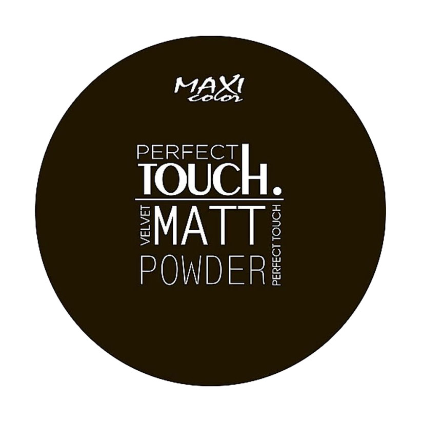 

Пудра для обличчя Maxi Color Perfect Touch Vet And Dry 02 Мушля, 10 г
