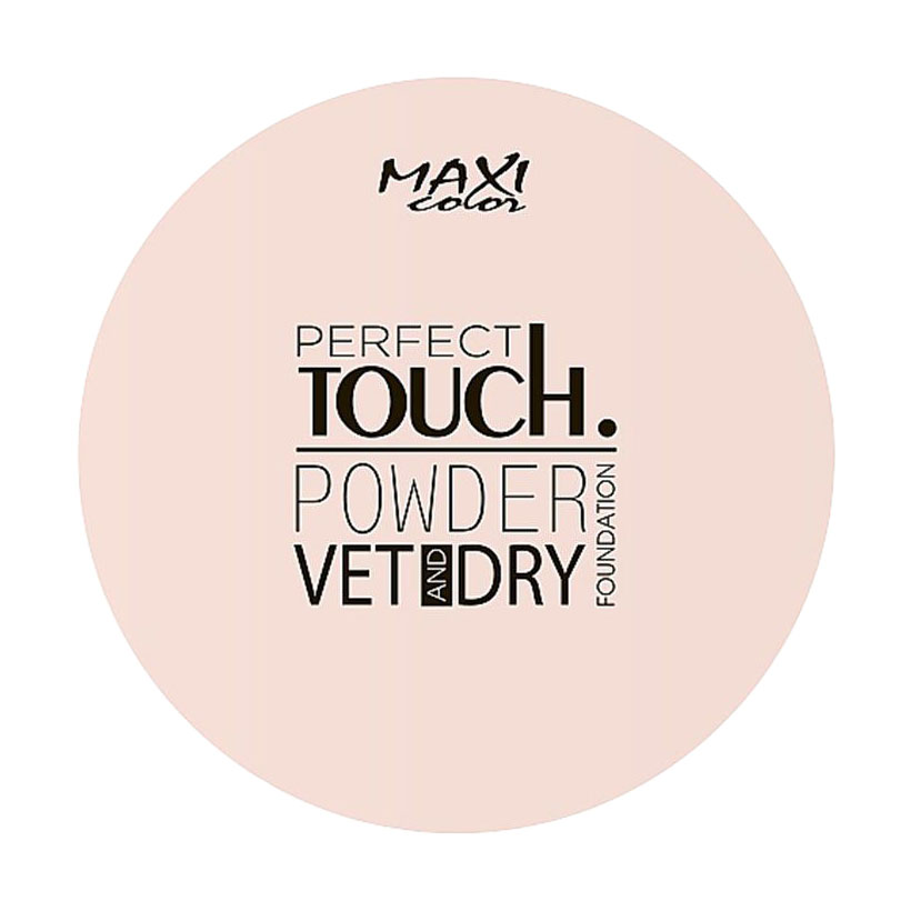 

Пудра для обличчя Maxi Color Perfect Touch Matt Powder 02 Карамельний беж, 10 г