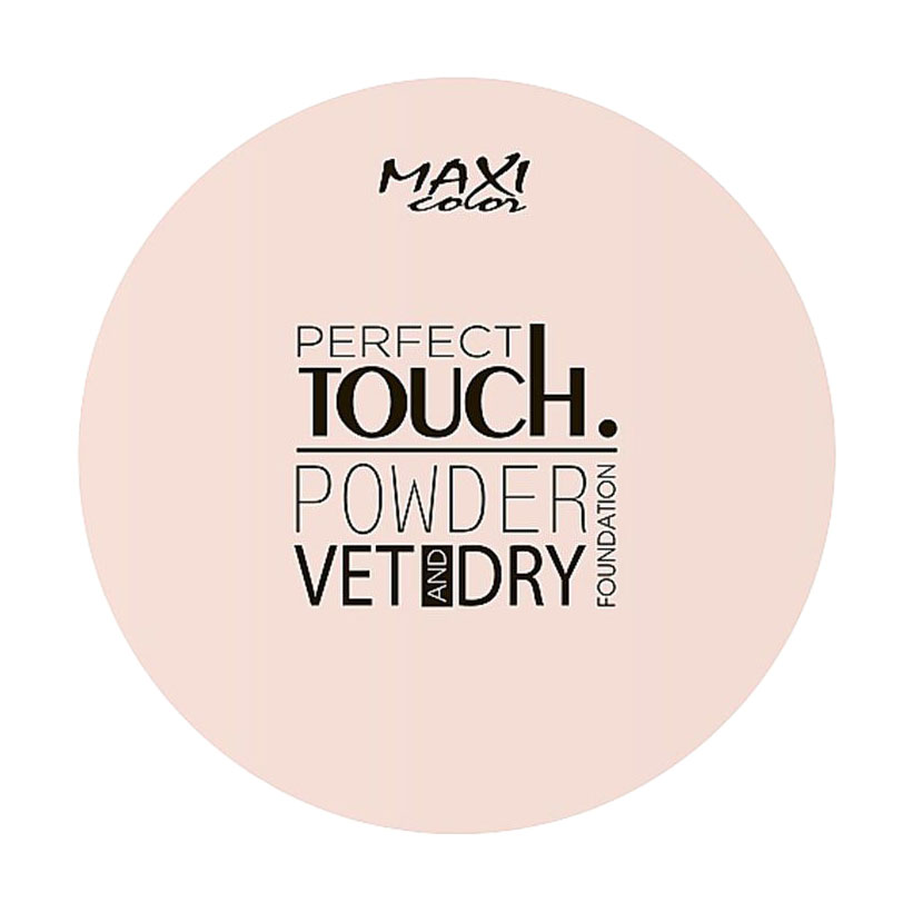 

Пудра для обличчя Maxi Color Perfect Touch Matt Powder 03 Насичений беж, 10 г