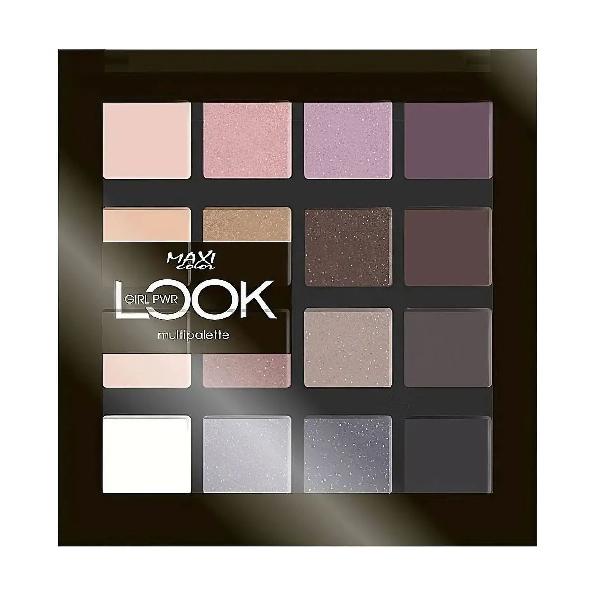 

Палетка тіней для повік Maxi Color Look Girl Pwr Multipalette, 16 г