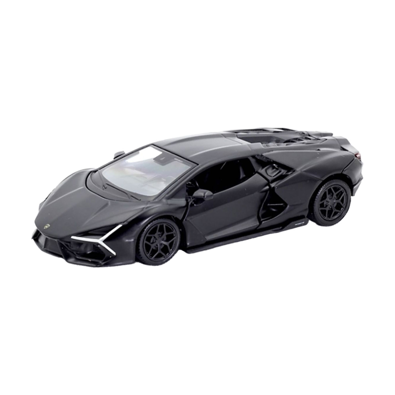 

Автомодель TechnoDrive Lamborghini Revuelto, матова, чорна, 1:39, від 3 років, 6*12*3 см (250934UBl)