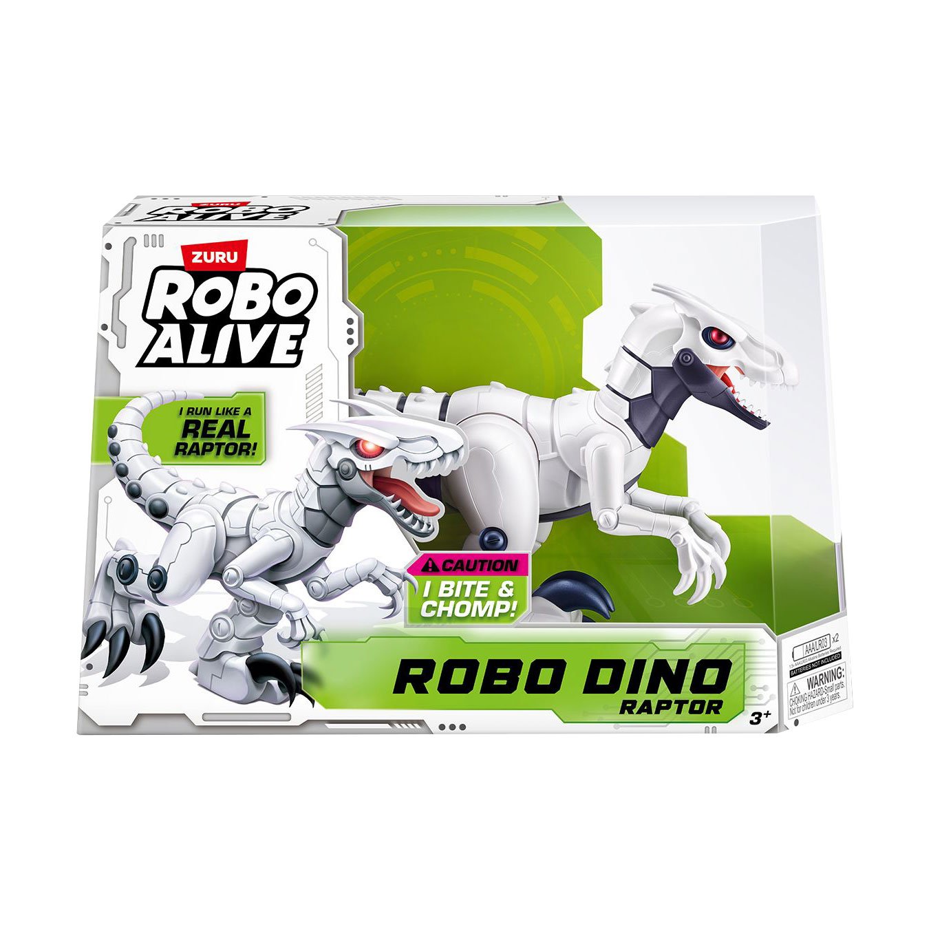

Інтерактивна іграшка Pets & Robo Alive серії Robo Dino Раптор, від 3 років, 8*26*15 см (71152)