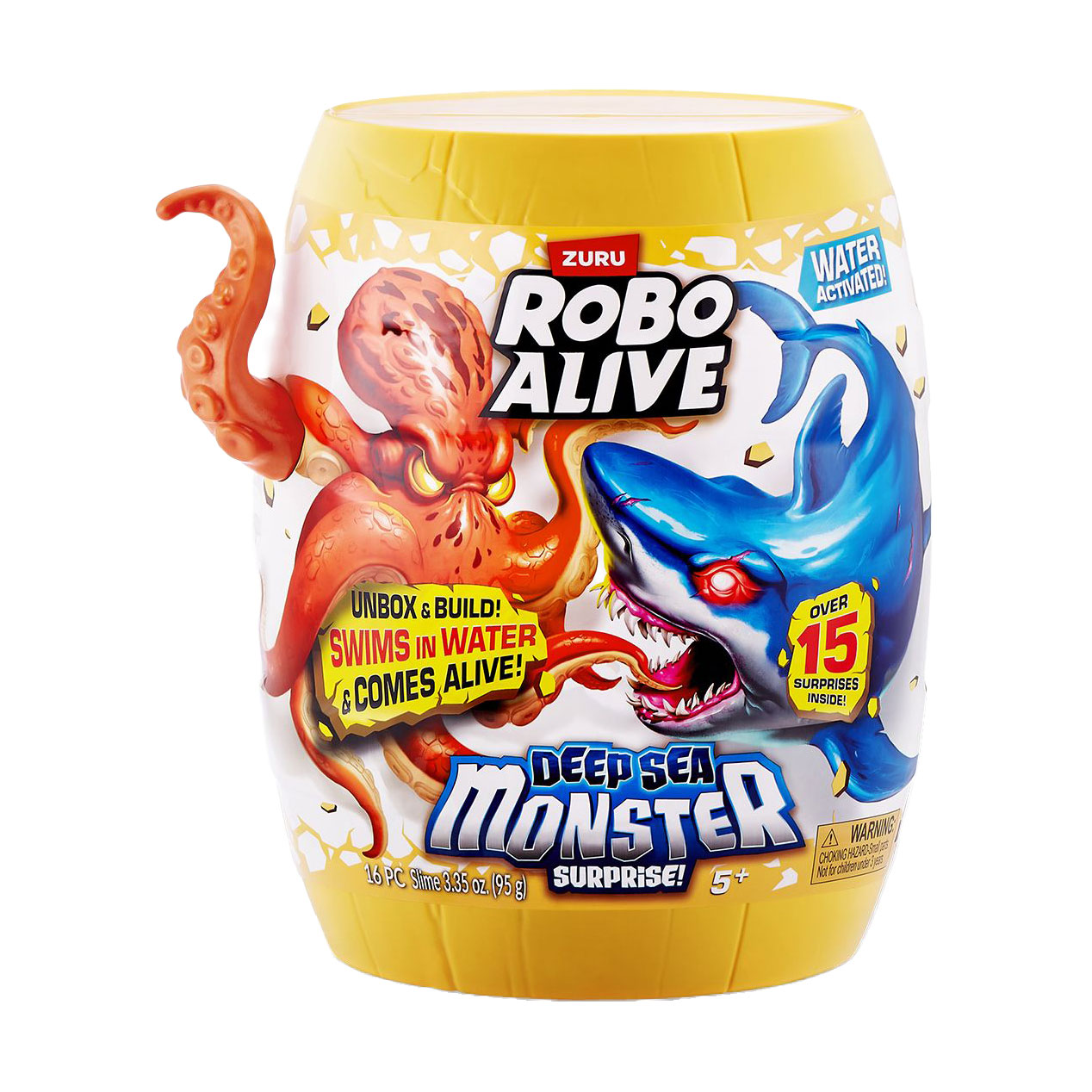 

Інтерактивний ігровий набір Pets & Robo Alive Глибоководний сюрприз Восьминіг, від 5 років (71155B)