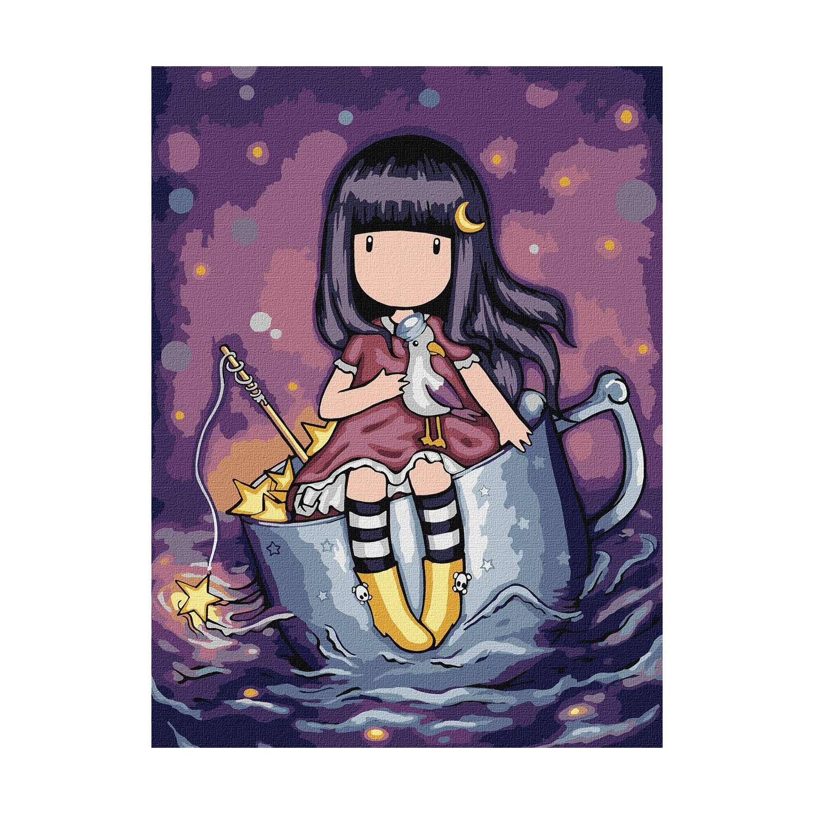 

Картина за номерами Ideyka A Night's Quest Santoro Gorjuss Collection, 30*40 см (KHO8673)