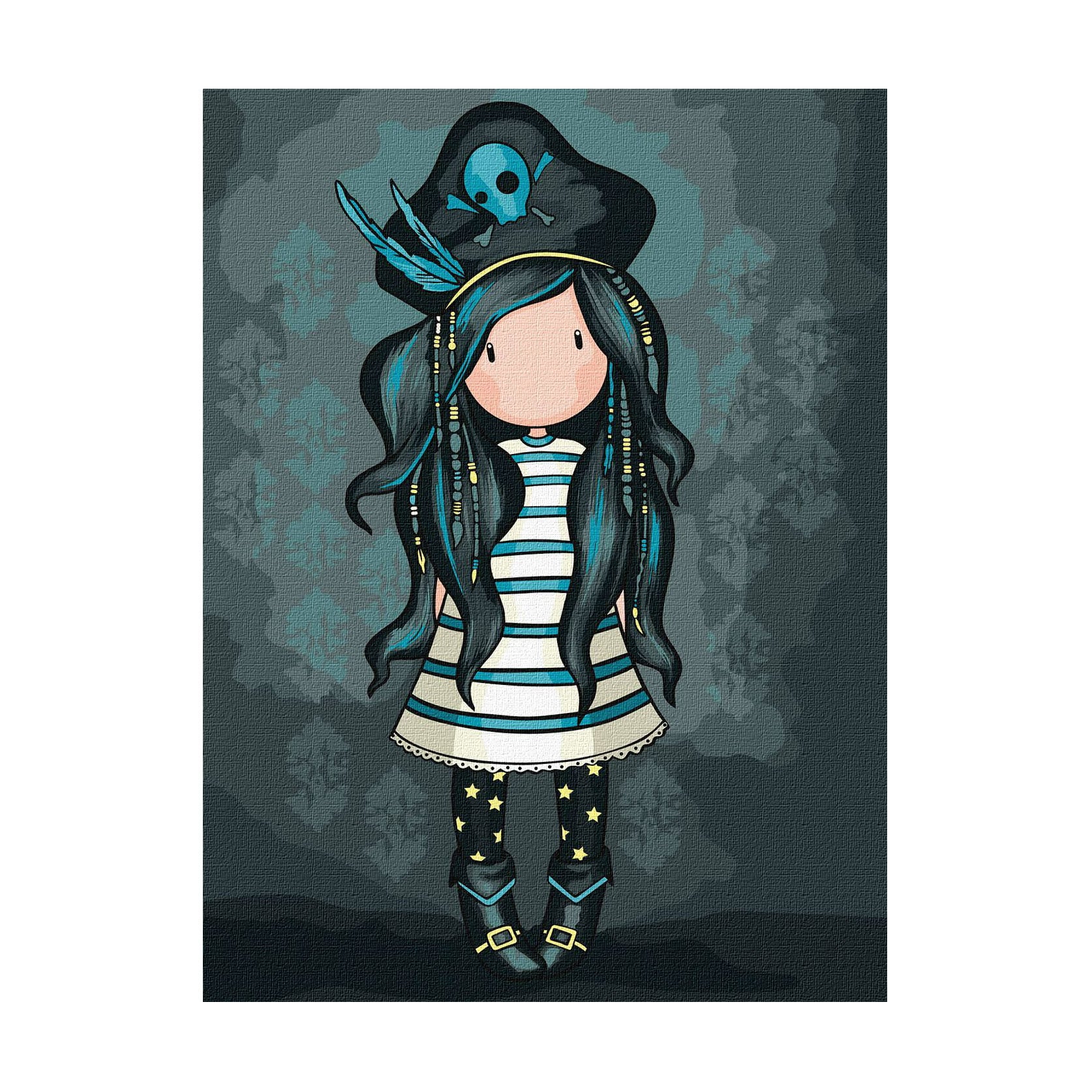 

Картина за номерами Ideyka Black Pearl Santoro Gorjuss Collection, 30*40 см (KHO8679)