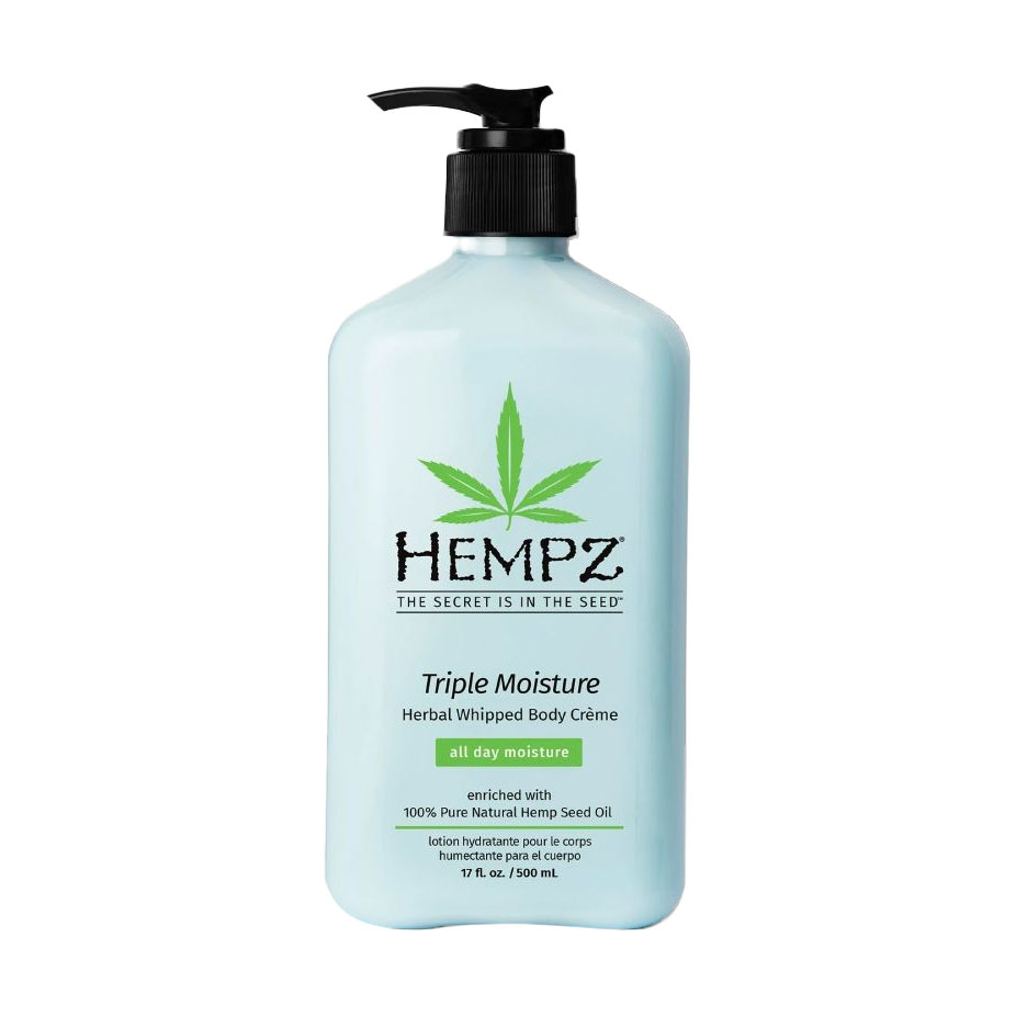 

Уцінка! Зволожувальний крем для тіла Hempz Triple Moisture Herbal Whipped Body Creme, 500 мл