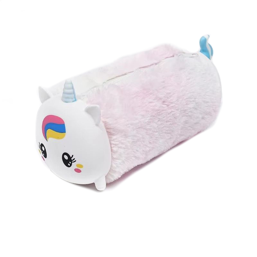 

Дитячий плюшевий пенал Ying Hong Білий єдиноріг, 7*9*22 см (25IMS016)