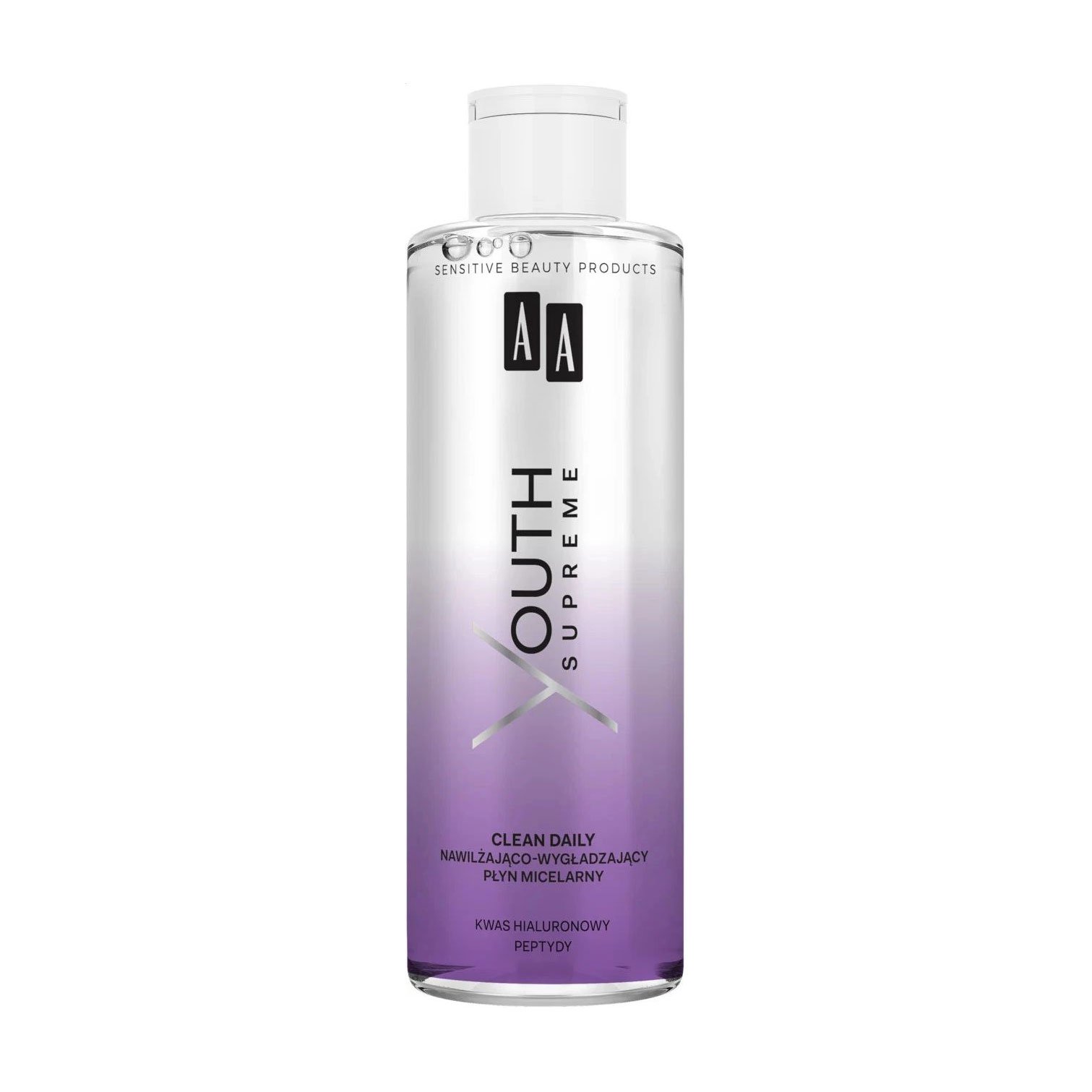 

Міцелярна вода для обличчя AA Youth Supreme Clean Daily Moisturising & Smoothing Micellar Water, 200 мл