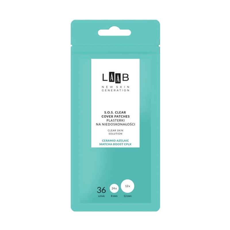 

Патчі для обличчя AA LAAB New Skin Generation Clear Skin Solution S.O.S. Clear Cover Patches, 36 шт
