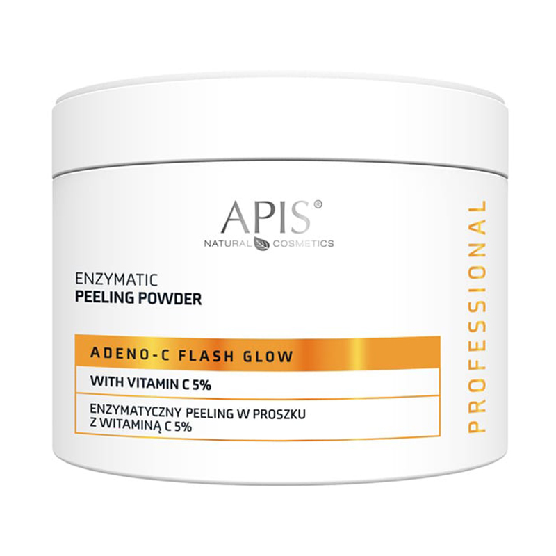 

Ензимний пілінг для обличчя APIS Professional Adeno-C Flash Glow Enzymatic Peeling Powder, 100 г