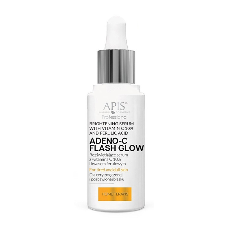 

Освітлювальна сироватка для обличчя APIS Professional Adeno-C Flash Glow Brightening Serum, 30 мл