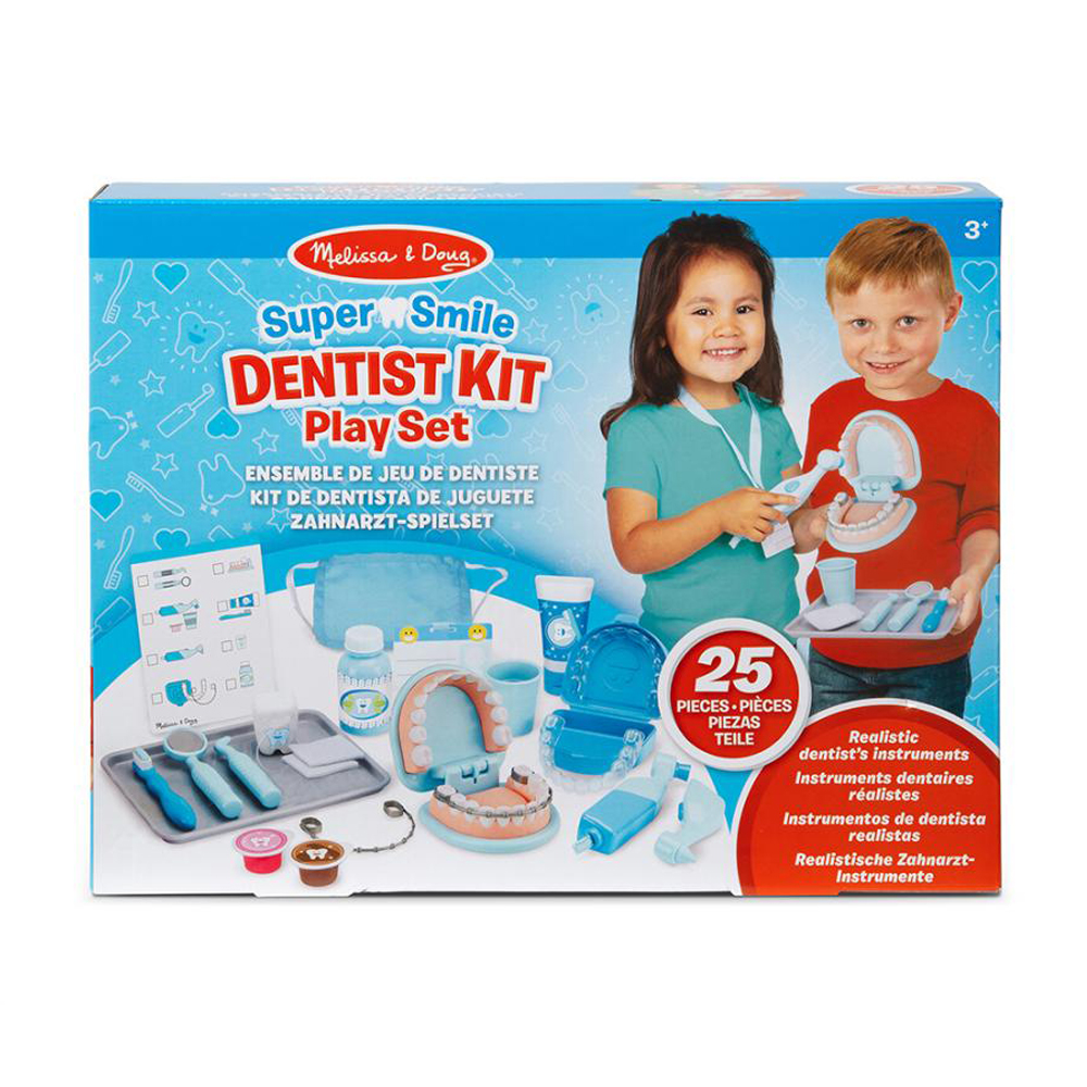 

Ігровий набір Melissa & Doug Стоматолог, від 3 років, 25 деталей (SM93606/6074886)