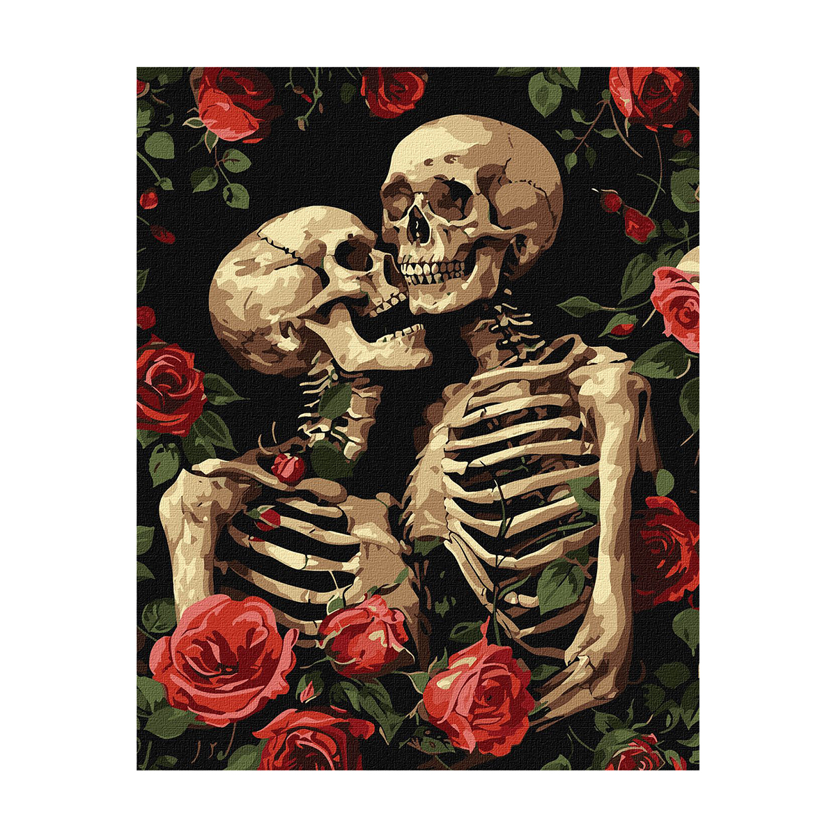 

Картина за номерами Ideyka Закохані скелети, 40*50 см (KHO5180)