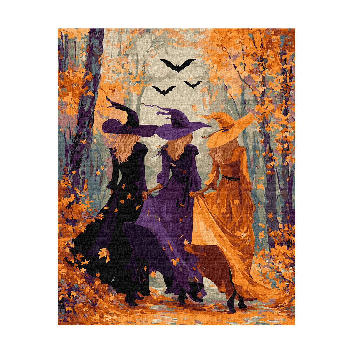 

Картина за номерами Ideyka Три відьми у лісі, 40*50 см (KHO8691)