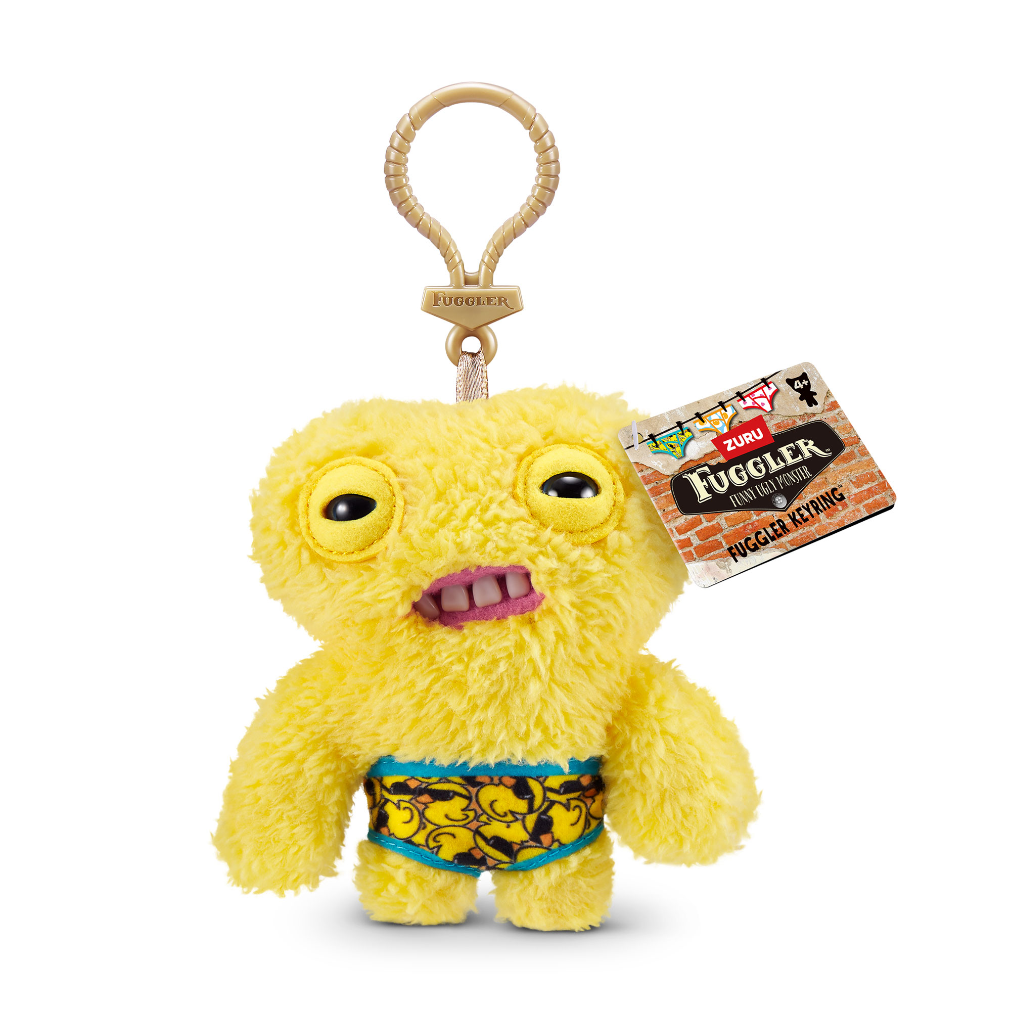 

М'яка іграшка-брелок Fuggler Zuru Жовтогубчик, 13 см, від 4 років (15705J)