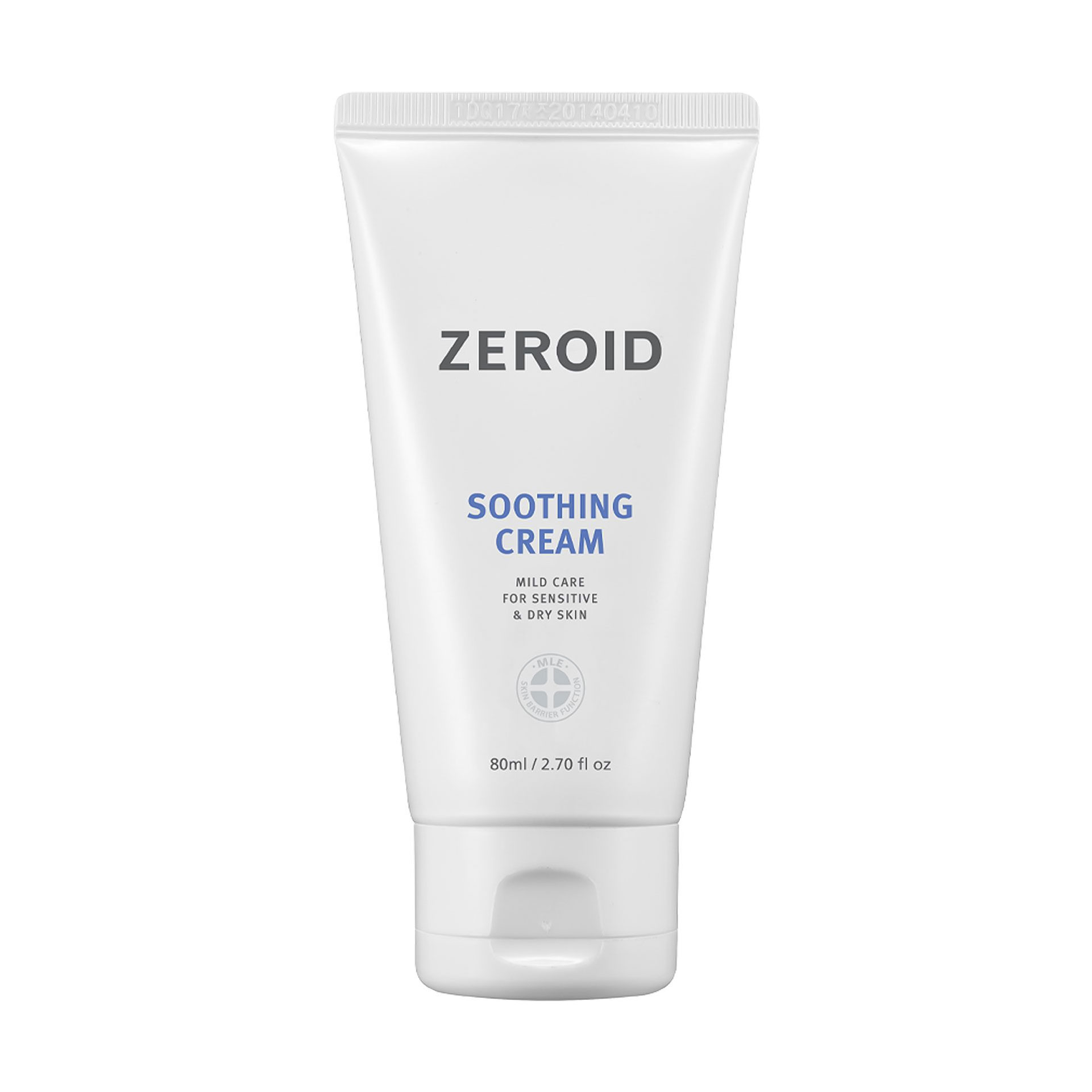 

Заспокійливий крем для обличчя Zeroid Soothing Cream для чутливої та сухої шкіри, 80 мл