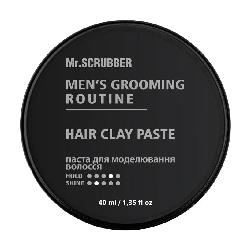 

Паста для моделювання волосся Mr. Scrubber Men's Grooming Routine, 40 мл