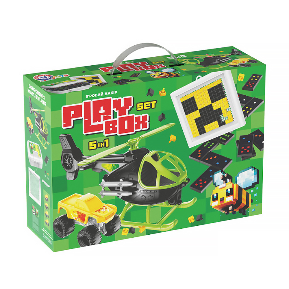 

Дитячий подарунковий набір 5 в 1 TechnoK, 33*23*10.4 см, від 3 років (2871)