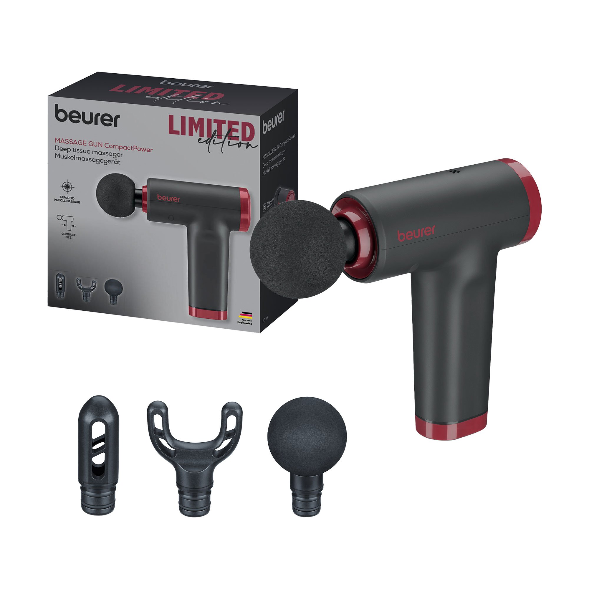 

Масажер для тіла Beurer Limited Edition MG 195 LE з 7 насадками