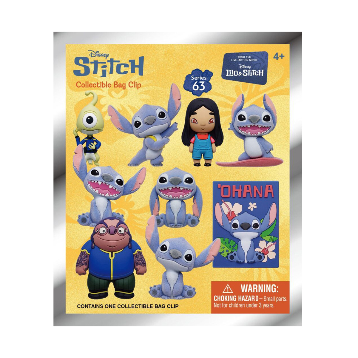 

Ігрова фігурка-сюрприз на кліпсі Monogram серії Ліло і Стіч S63, від 4 років (84060)