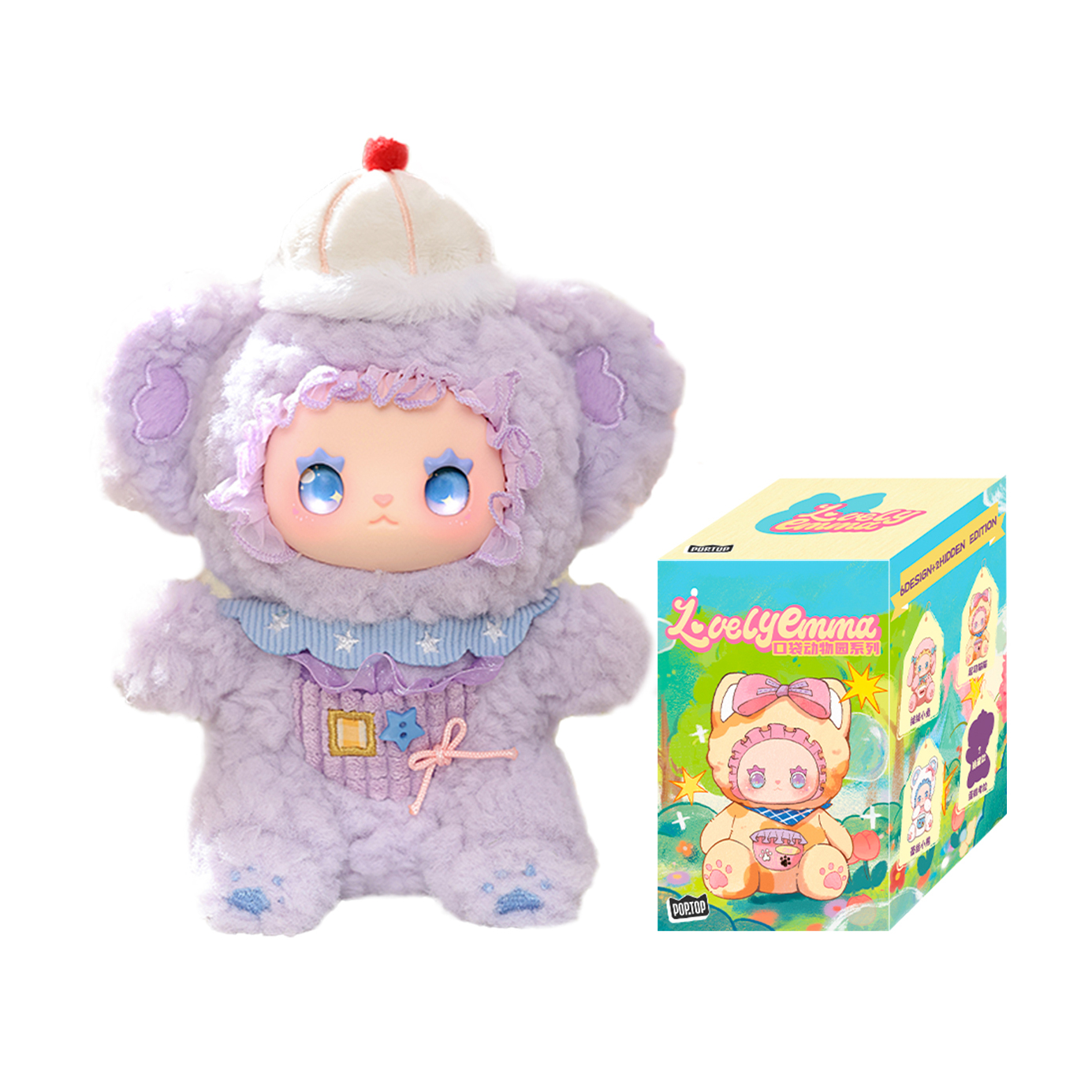 

Колекційна м'яка іграшка-сюрприз Pop Top Lucky Emma серії Lovely Emma Милі звірята, з кільцем, від 8 років (MJ-000081)