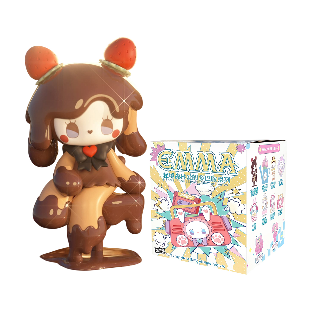 

Колекційна фігурка-сюрприз Pop Top Lucky Emma серії Загадковий ліс, Дофамін любові, від 15 років (MJ-000087)