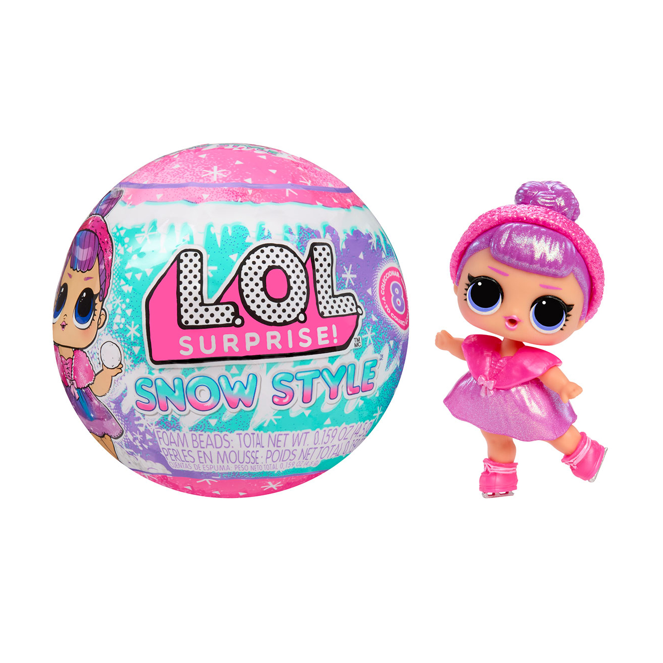 

Ігровий набір з лялькою L.O.L. Surprise! Сніжний стиль, від 3 років (429692)