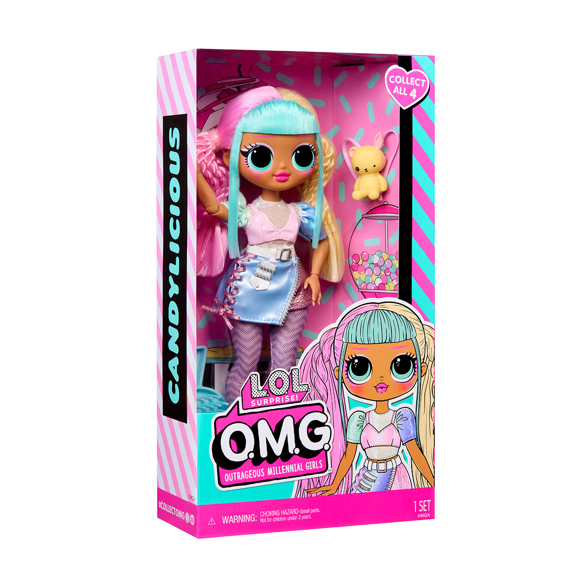 

Лялька L.O.L. Surprise! серії O.M.G. Entry Цукерочка, від 3 років (595625)