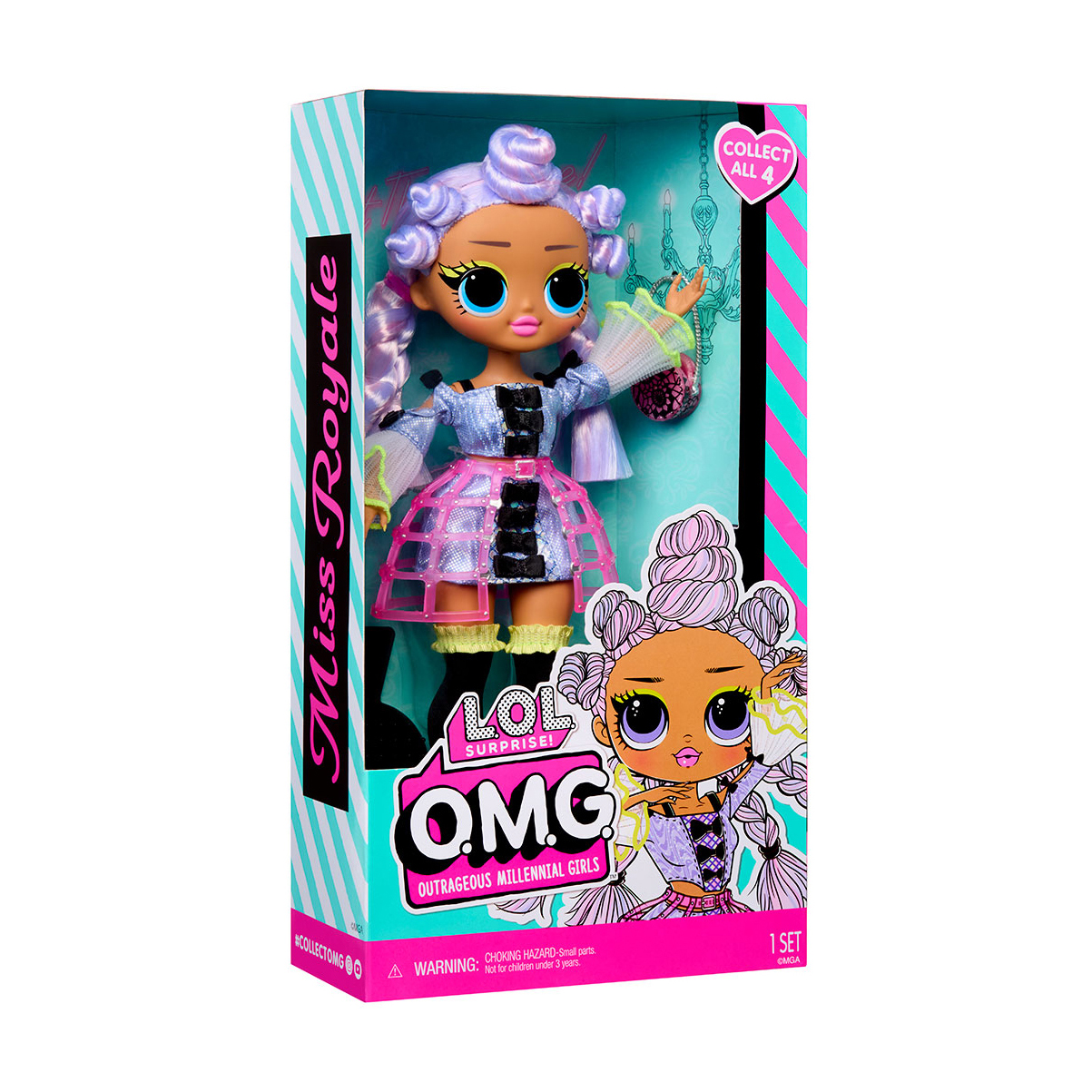 

Лялька L.O.L. Surprise! серії O.M.G. Entry Міс Роял, від 3 років (595656)