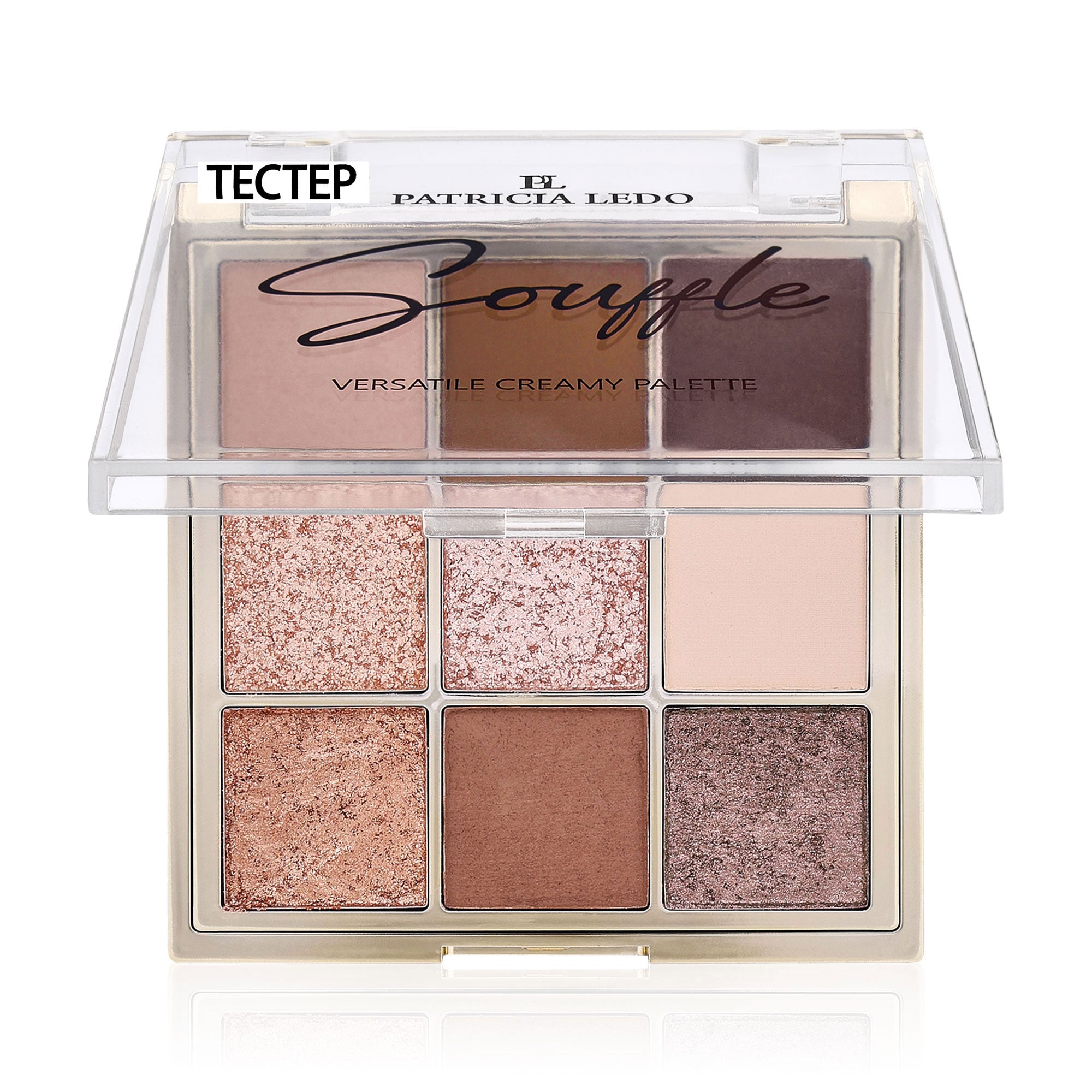 

Палетка тіней для очей Patricia Ledo Souffle, 9 відтінків, 13.5 г (ТЕСТЕР)