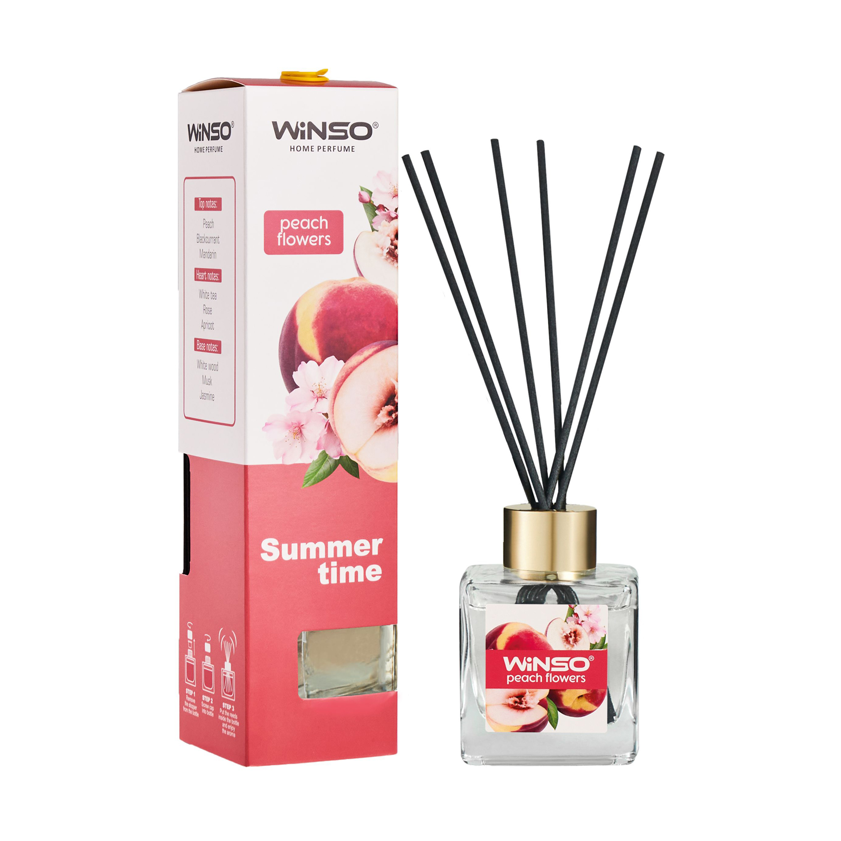 

Аромадифузор Winso Summer Time Peach Flowers, 50 мл