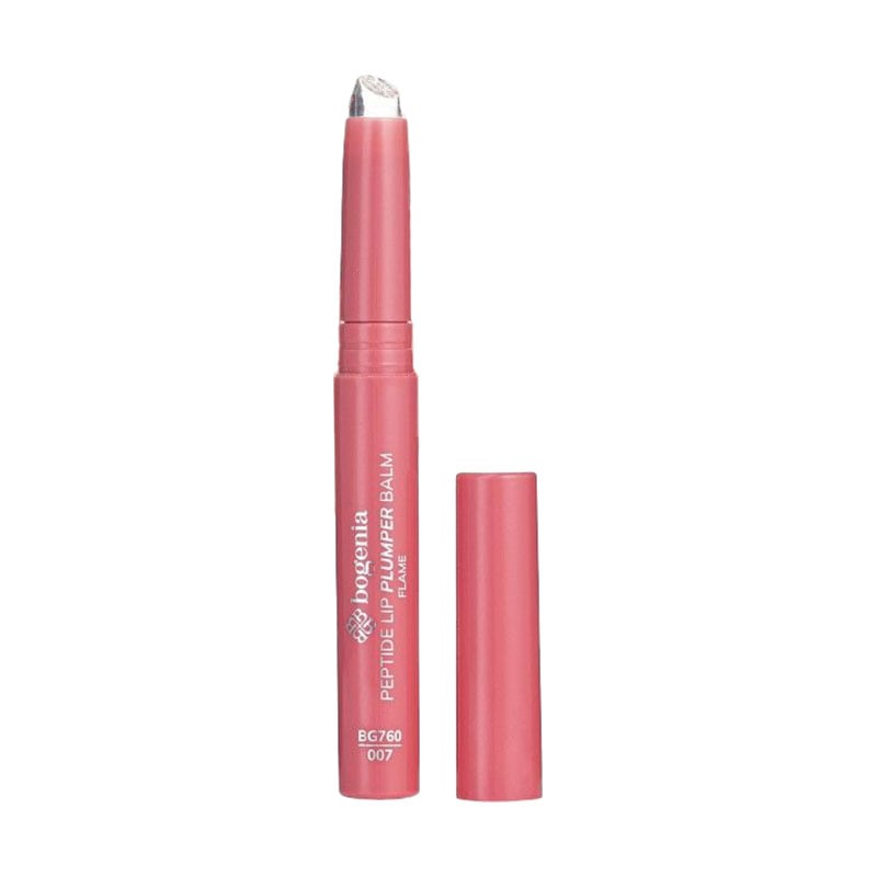 

Помада для губ Bogenia Peptide Lip Plumper Balm Mauve BG760, 007 Flame, 2.4 мл